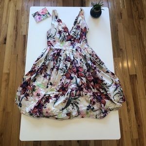 Vintage floral dress